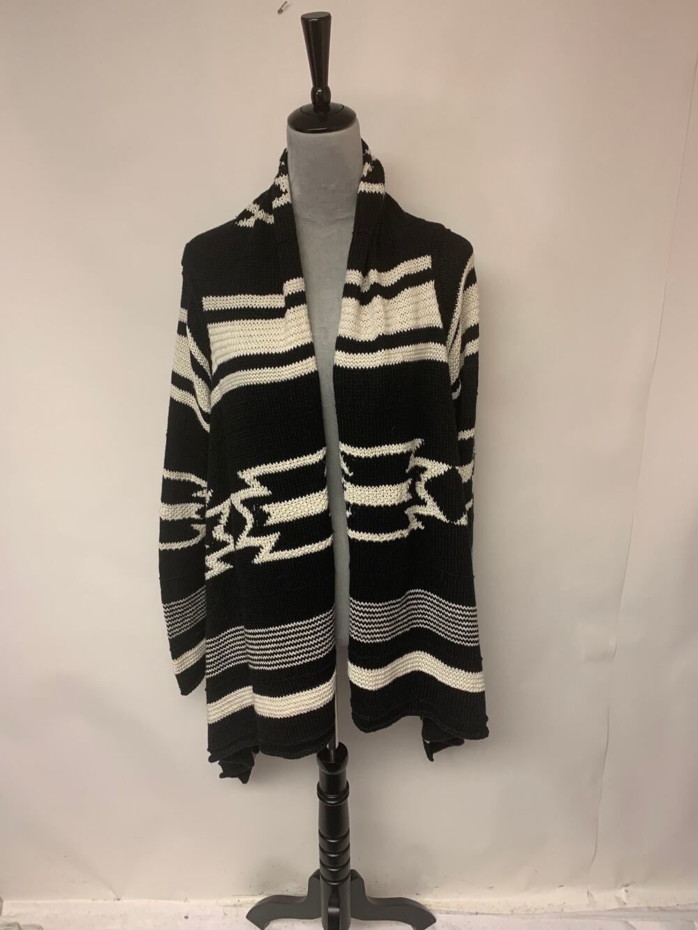 LRL Lauren Jean Co Cardigan Sweater Western Aztec Southwest Womens SZ L